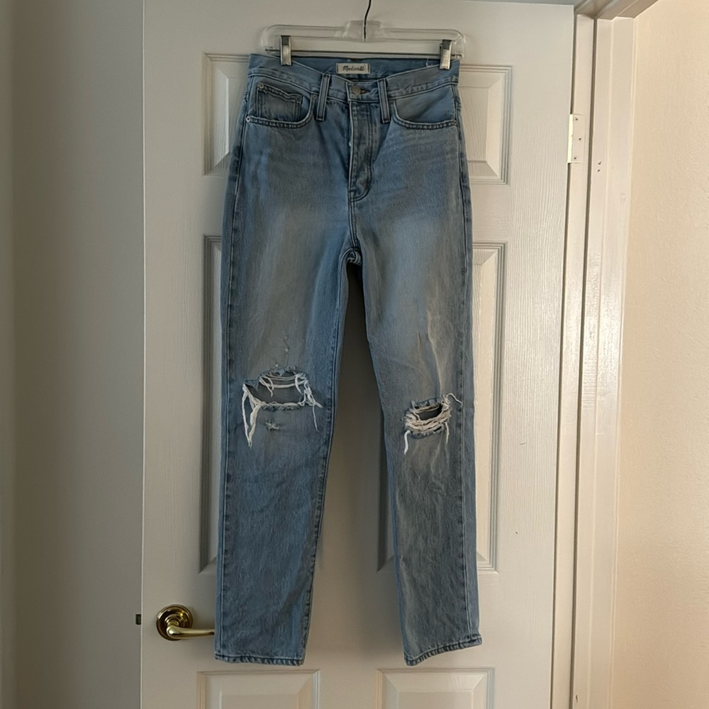 Madewell classic straight jean - Picture 1 of 2